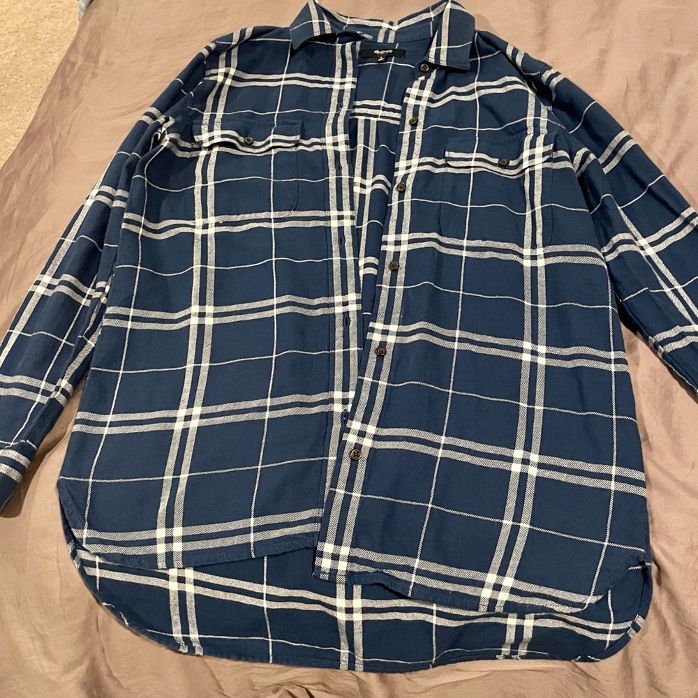 Madewell blue and white shirt. Worn gently a few times.